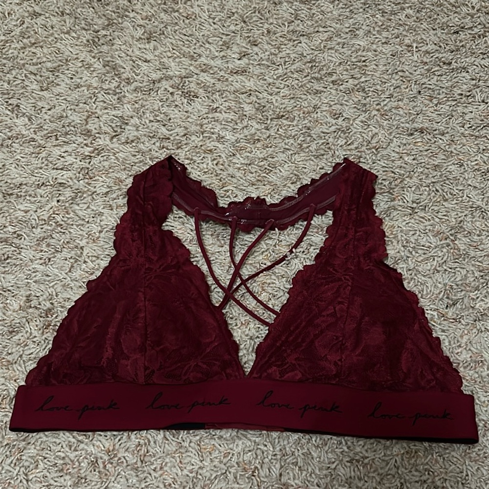 PINK Lace Bralette